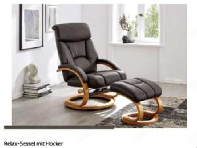 Relax Sessel mit Hocker - 1